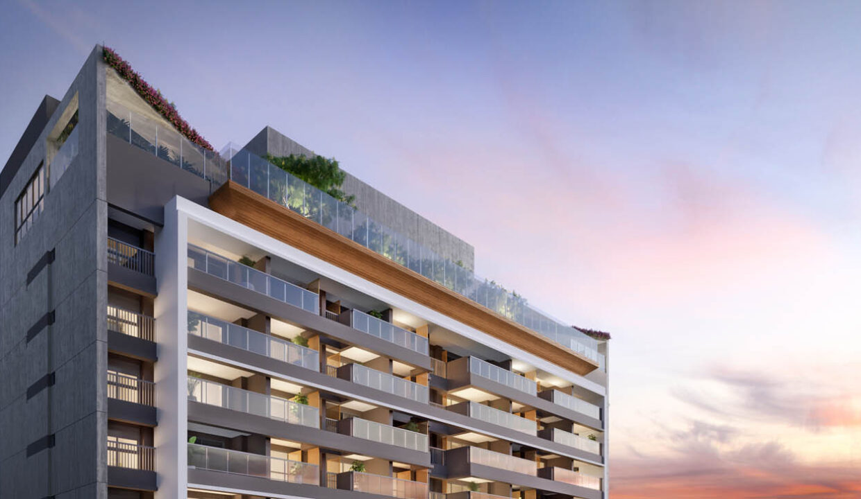 Tegra-Incorporadora-Perspectiva-Ilustrada-Area-de-Lazer-Externa-Apartamentos-Studios-Salas-Comerciais-Empreendimento-Aria-Higienopolis-Sao-Paulo-SP 004-1714952109578